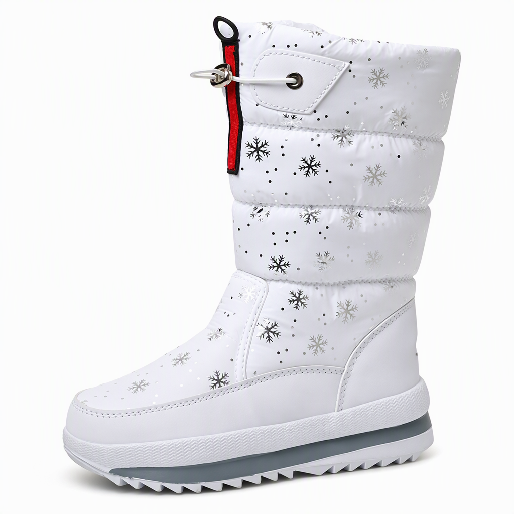 🎉This Week's Special Sales - 49% OFF✨Women's High‑Top Winter Snow Boots, Waterproof Non‑Slip Tall Boots with Thick Plush Lining & Thick Sole for Outdoor Snowy Days👢