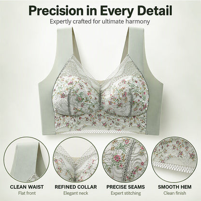 🌸Hot Sale 49% OFF🎀Women's Seamless Floral Lace Support Bra