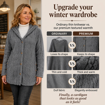 ⏳Limited-time offer: 49% off⏰Diamond-patterned women's warm hooded outerwear🎁