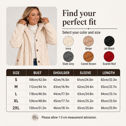 ⏳Limited-time offer: 49% off⏰Diamond-patterned women's warm hooded outerwear🎁