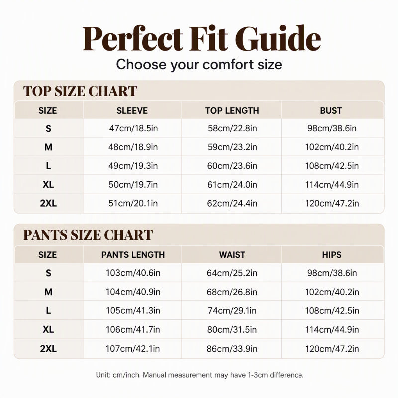 Women's Casual Waffle Knit 2-Piece Set