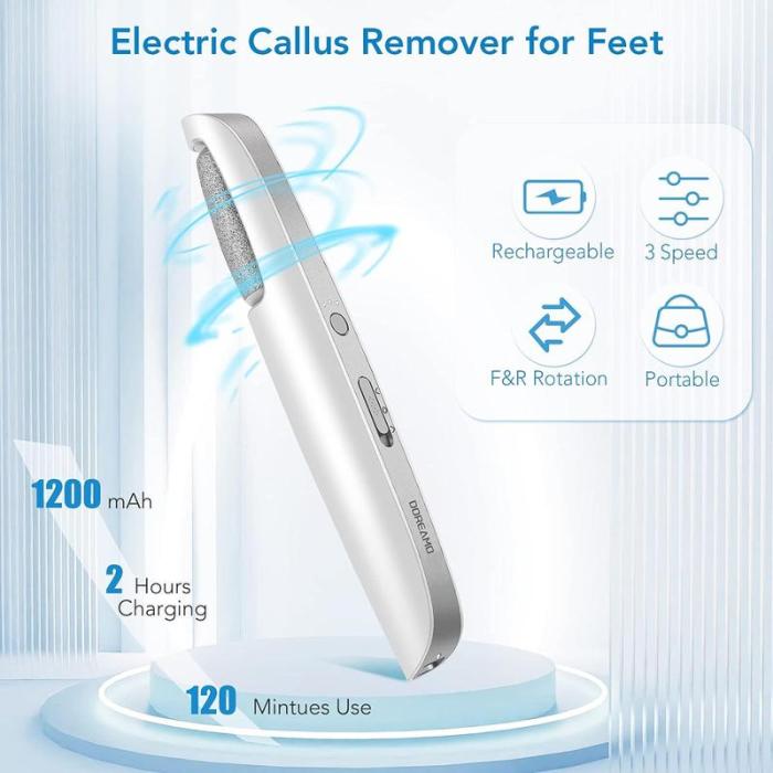 🔥Last Day Special Price £10.99!!💥-🎁Portable Electric Feet Callus Remover