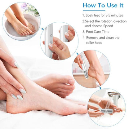 🔥Last Day Special Price £10.99!!💥-🎁Portable Electric Feet Callus Remover