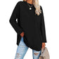 New colours women's round-neck loose-fitting drop-shoulder sleeves tops