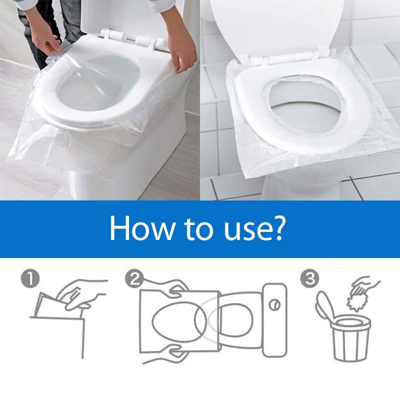 Buy 3 Get 2 Free-🎁Disposable Toilet Seat (50 PCS/PACK)💗