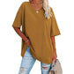 Women's Casual Loose V-neck T-shirt