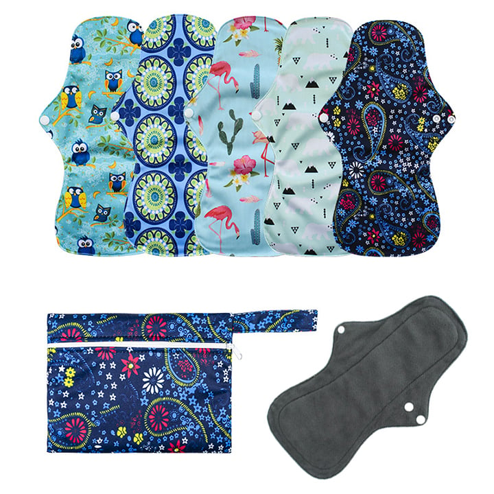 🎉Reusable pads that can be used for at least 4 years (Random Color)