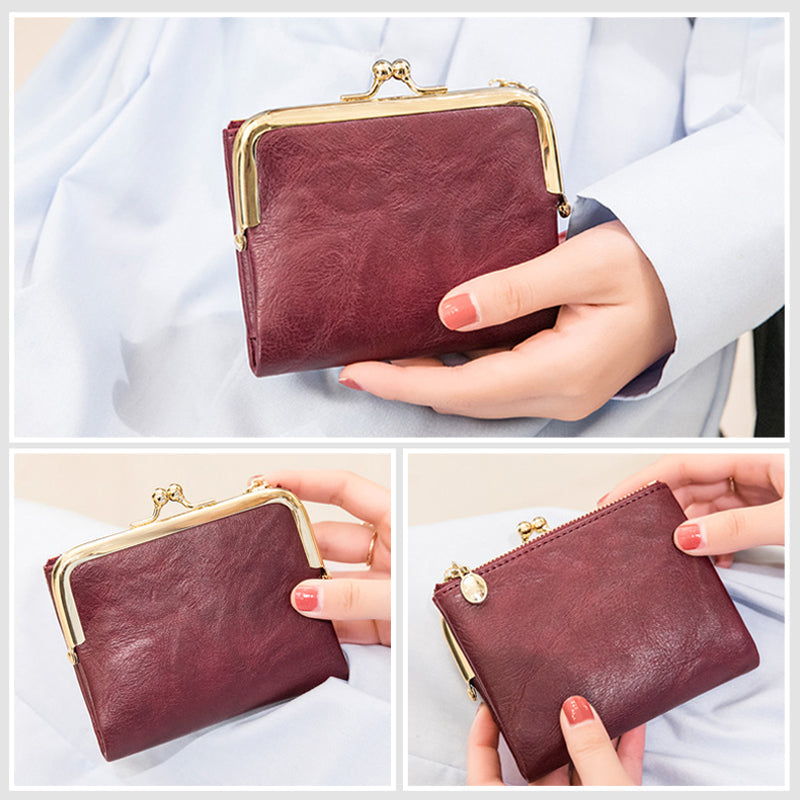 Mini Fashion Ladies Square Short Wallet