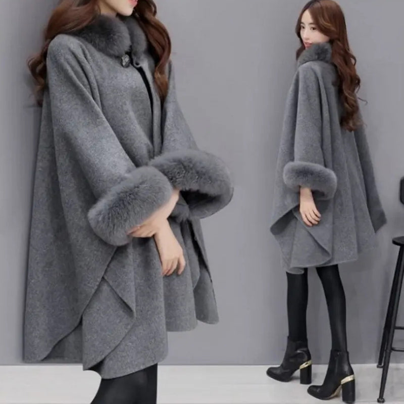 High neck warm ladies shawl, autumn and winter🔥Warm and stylish