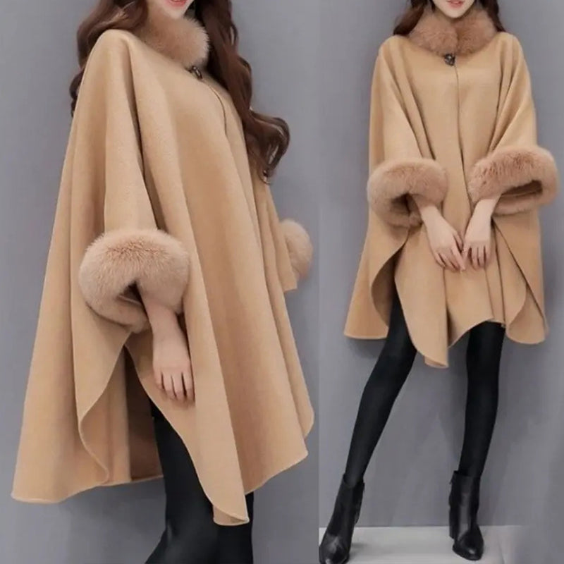 High neck warm ladies shawl, autumn and winter🔥Warm and stylish