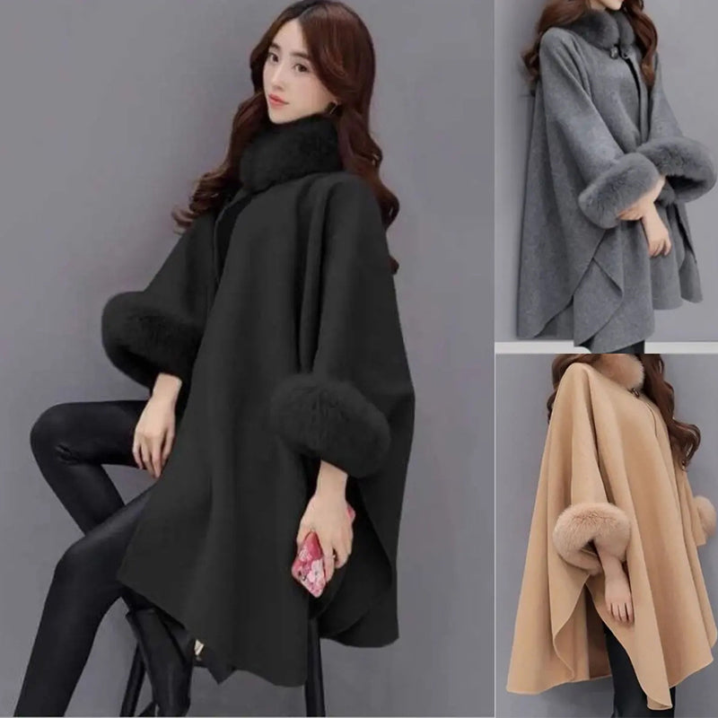 High neck warm ladies shawl, autumn and winter🔥Warm and stylish