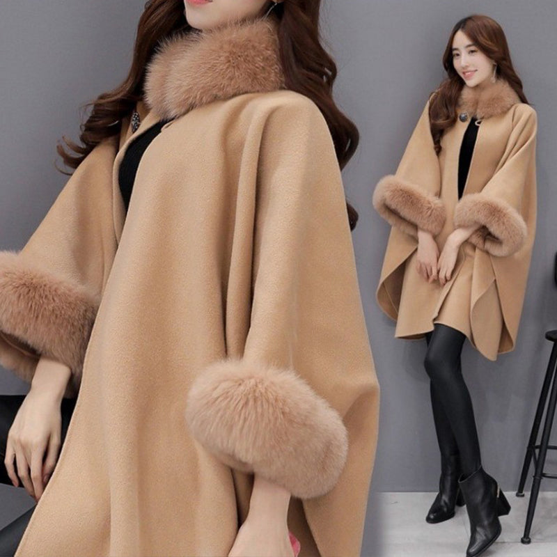 High neck warm ladies shawl, autumn and winter🔥Warm and stylish