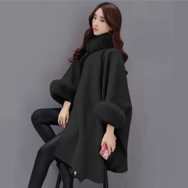 High neck warm ladies shawl, autumn and winter🔥Warm and stylish