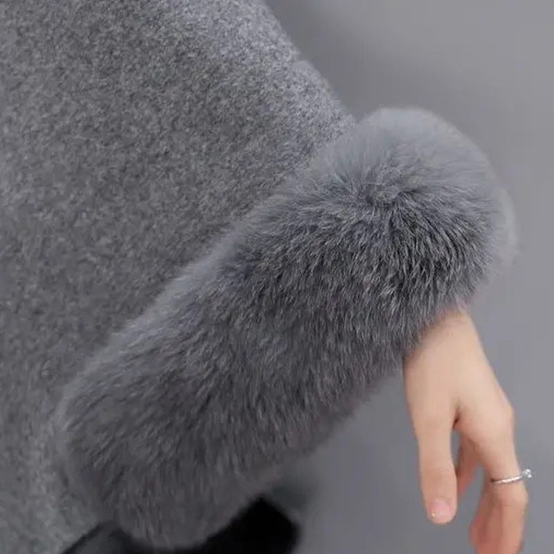 High neck warm ladies shawl, autumn and winter🔥Warm and stylish