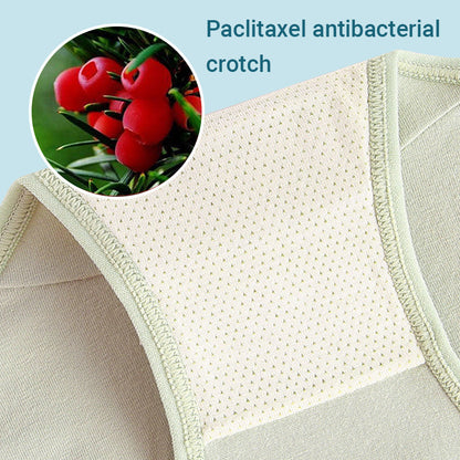 （3pcs） Women's High Waisted Breathable Antibacterial Soft Underwear