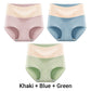 （3pcs） Women's High Waisted Breathable Antibacterial Soft Underwear