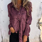 Casual Fashionable Lapel Shirt for Women